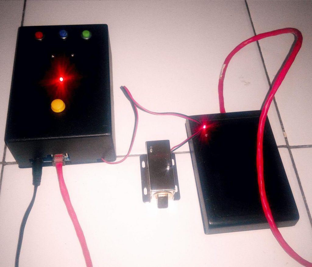 RFID Door Lock – Tyto Mulyono [dot] com Circuit Diagram